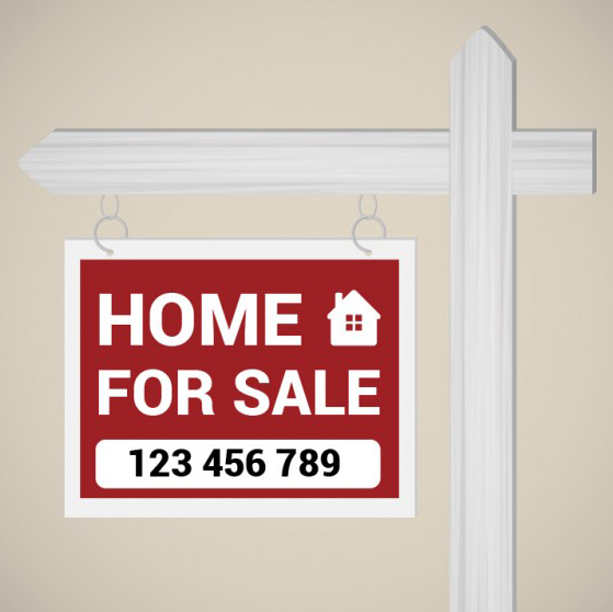 Real Estate Sale Sign