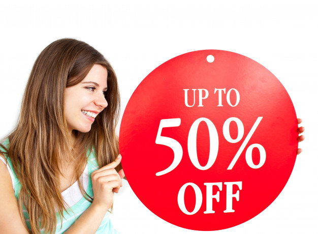 Point of Sale - Die Cut Sale Sign
